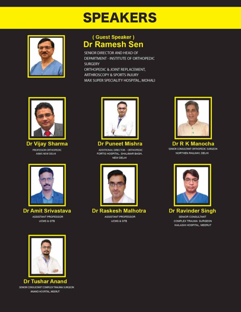 Speakers DITO MASTERCLASS on PELVI - ACETABULAR CME & WORKSHOP